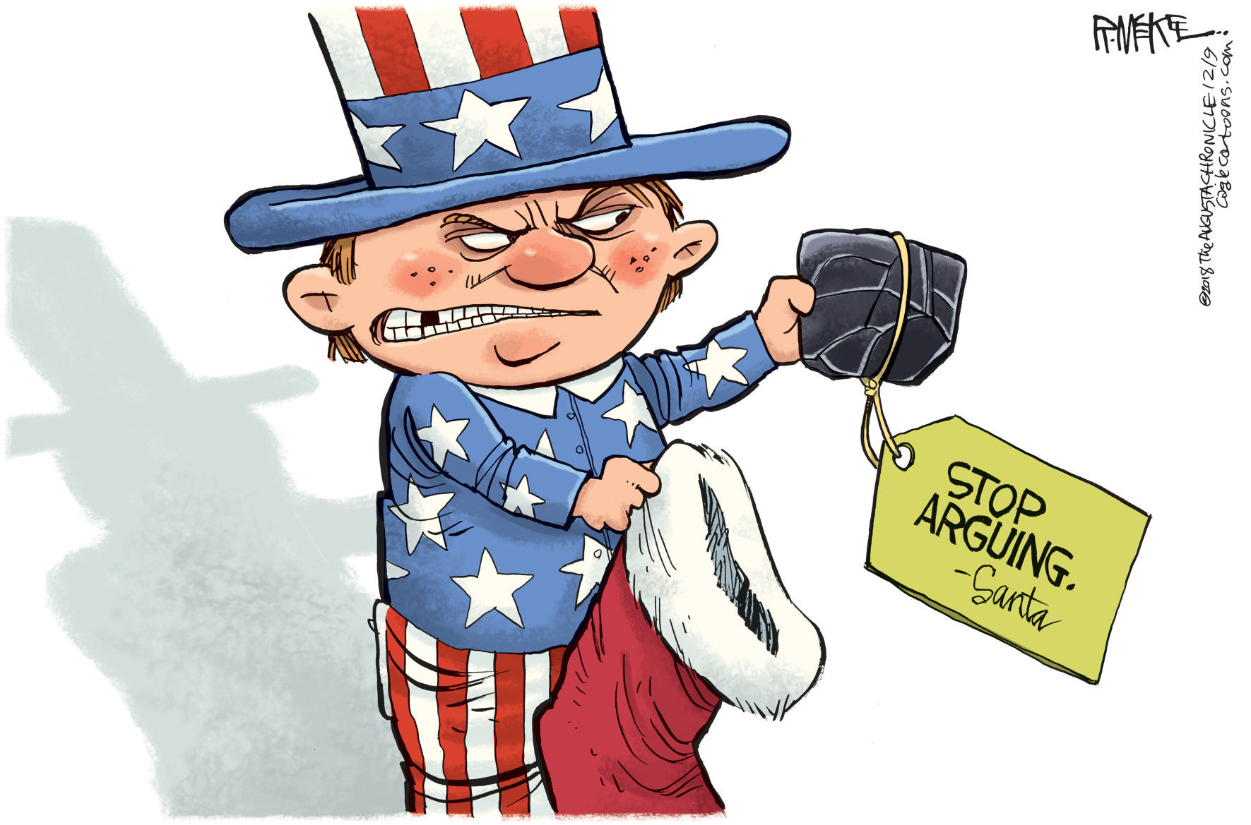 Coal Delivery by Rick McKee, The Augusta Chronicle